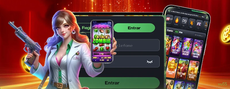 Configurações úteis dentro do app xu55